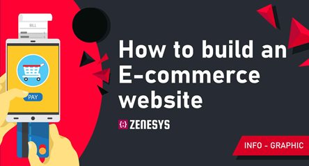 HOW TO BUILD AN E-COMMERCE WEBSITE - INFOGRAPHIC
