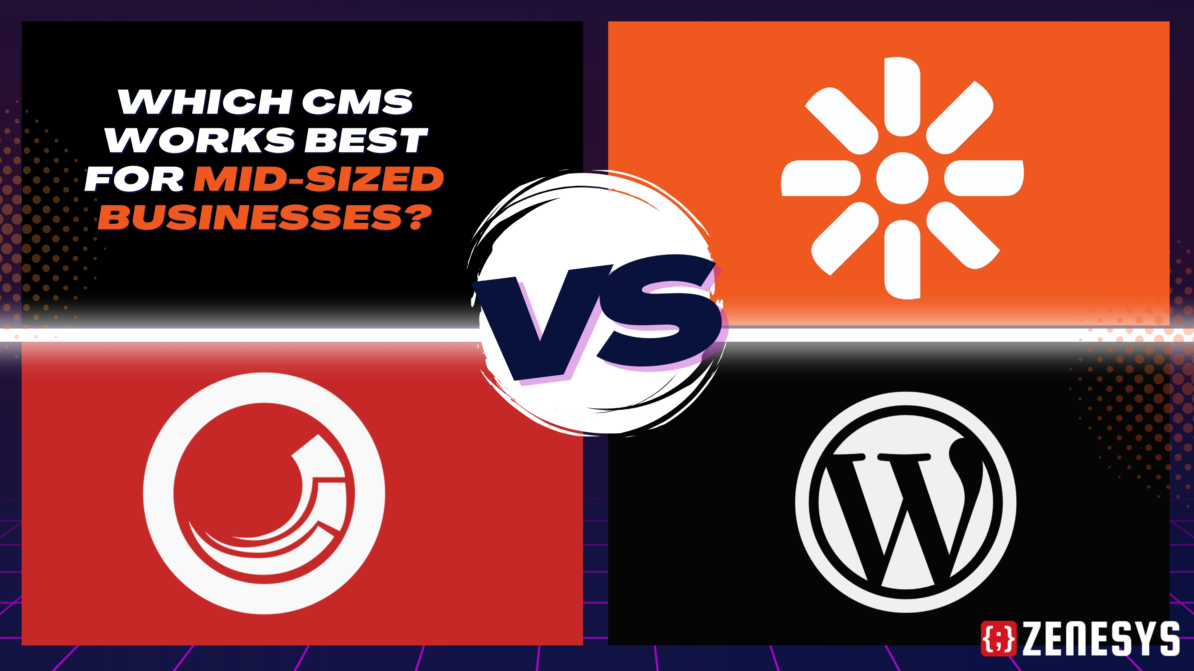 Kentico vs WordPress vs Sitecore