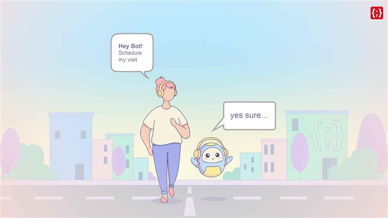 Conersation between human and AI Chatbot