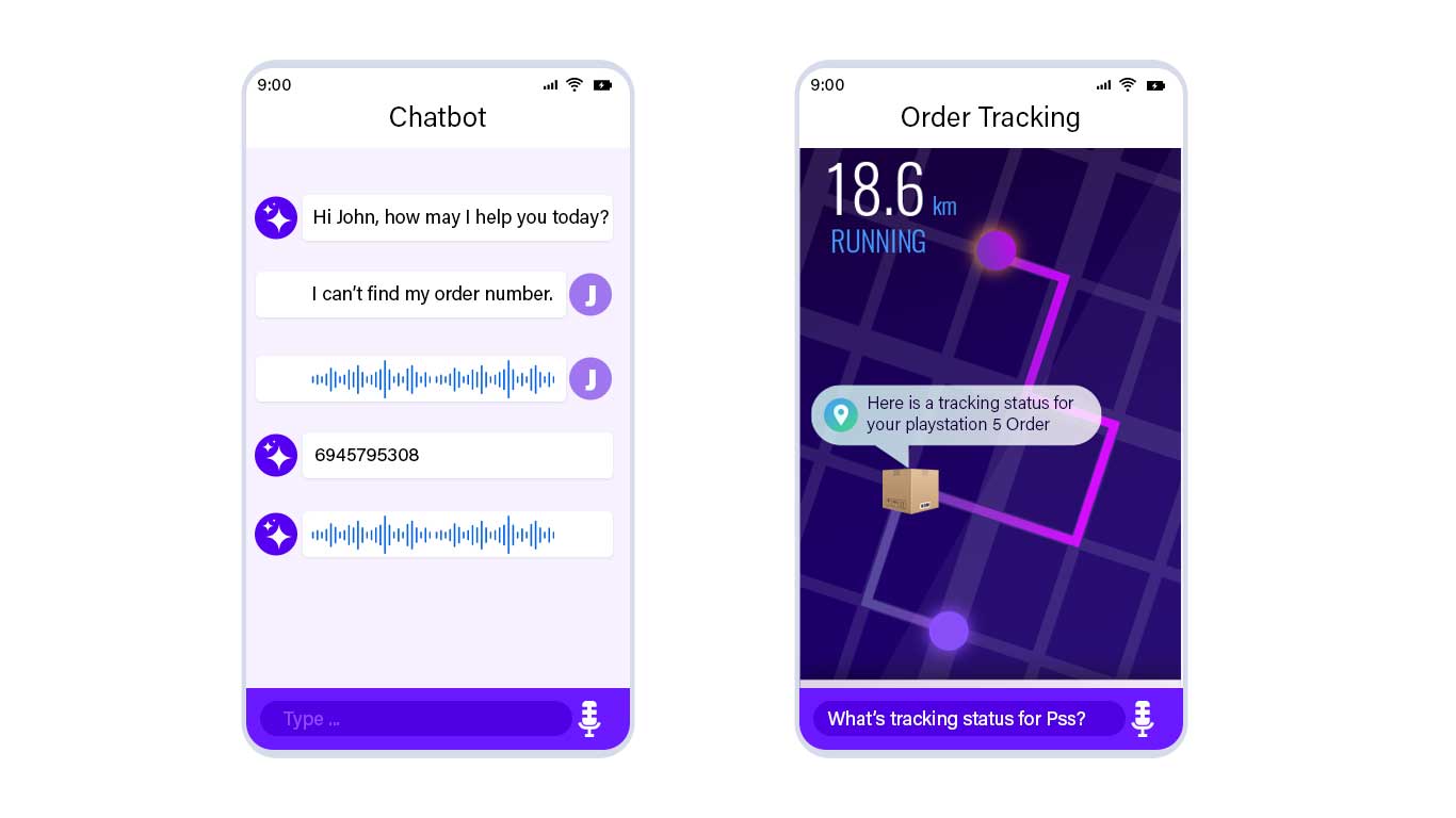 AI Driven Chatbot Screen