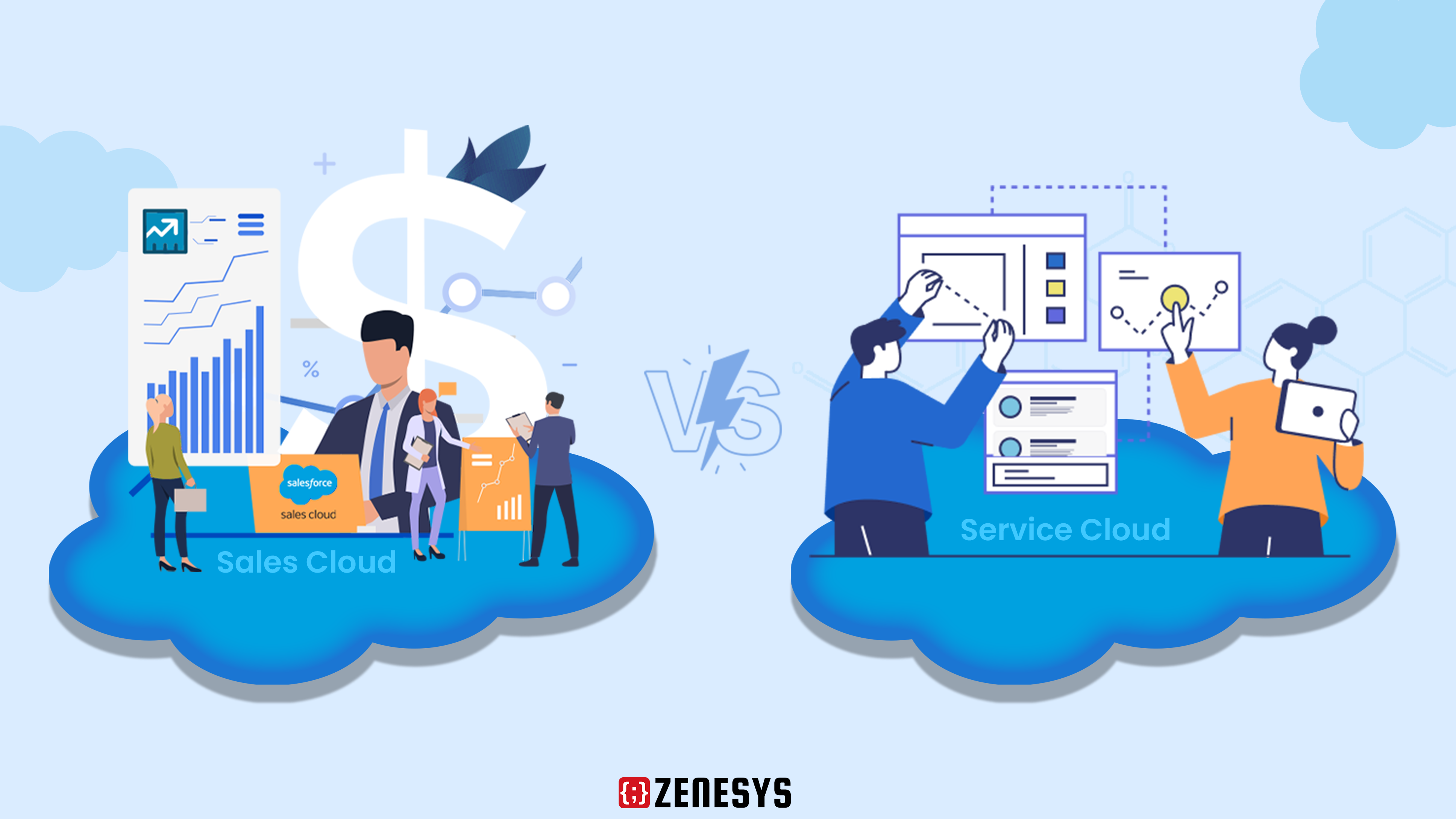 Sales Cloud Vs. Service Cloud
