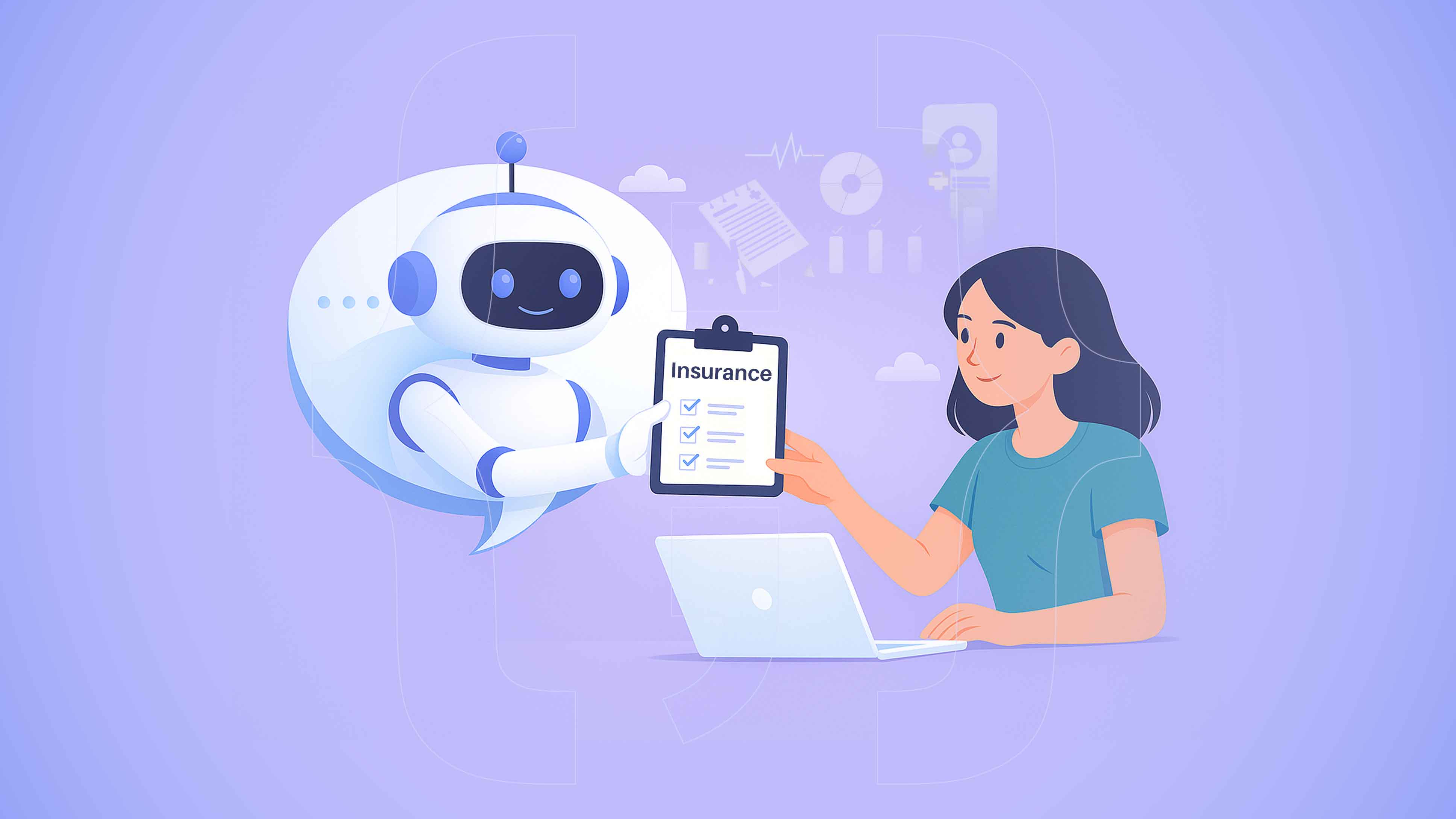 AI Chatbot for Health & Insurance Websites & Applications