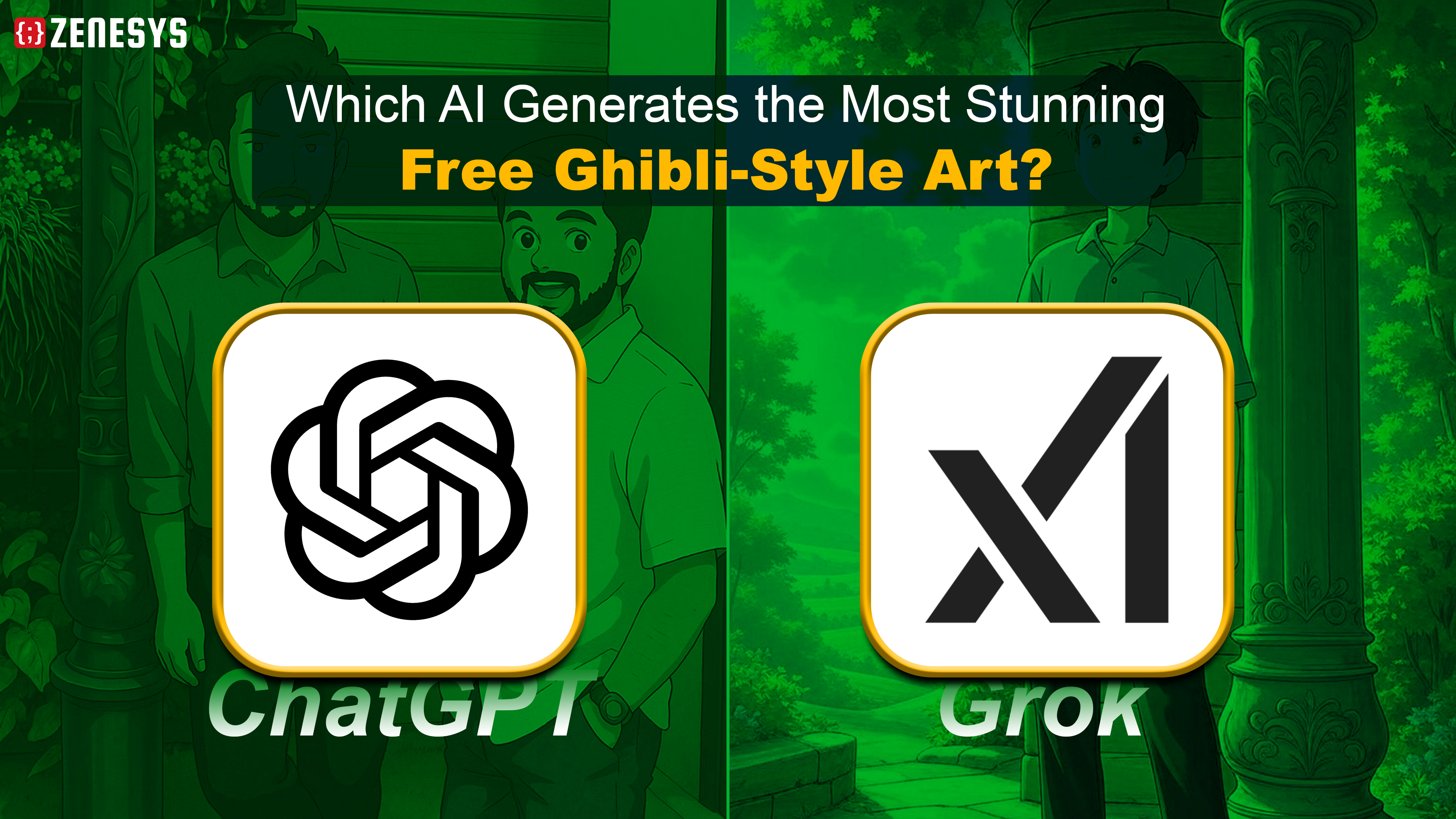 ChatGPT vs Grok: Which AI Generates the Most Stunning Free Ghibli-Style